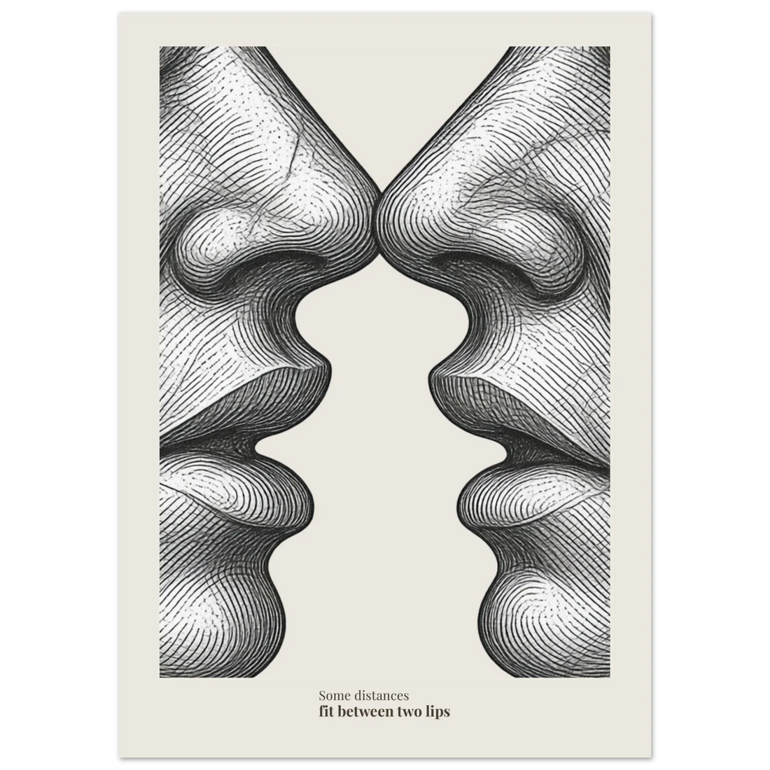 The Story Behind "Some Distances Fit Between Two Lips"