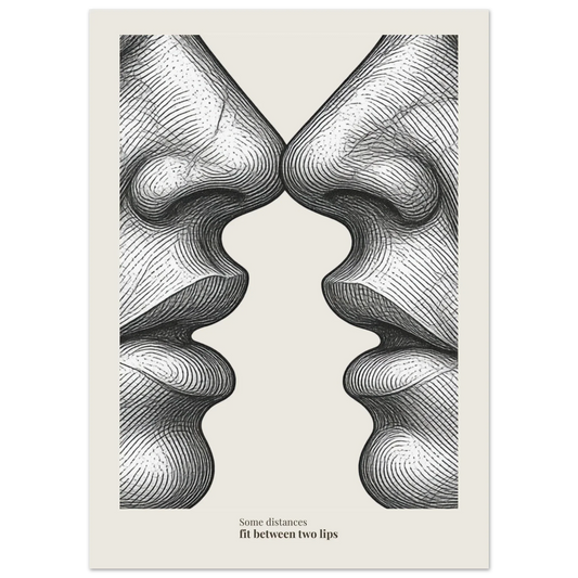 The Story Behind "Some Distances Fit Between Two Lips"