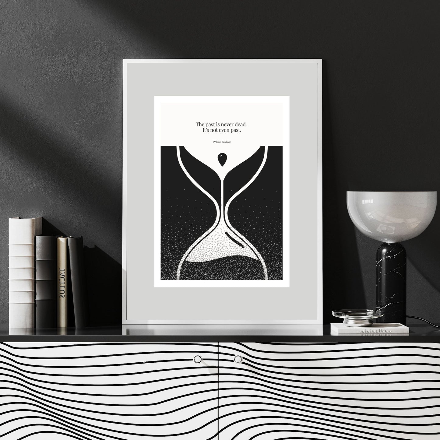 William Faulkner Quote Poster | Minimalist Wall Art