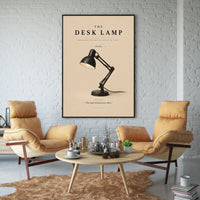 The Desk Lamp Poster – 1930s Vintage Desk Lamp Wall Art