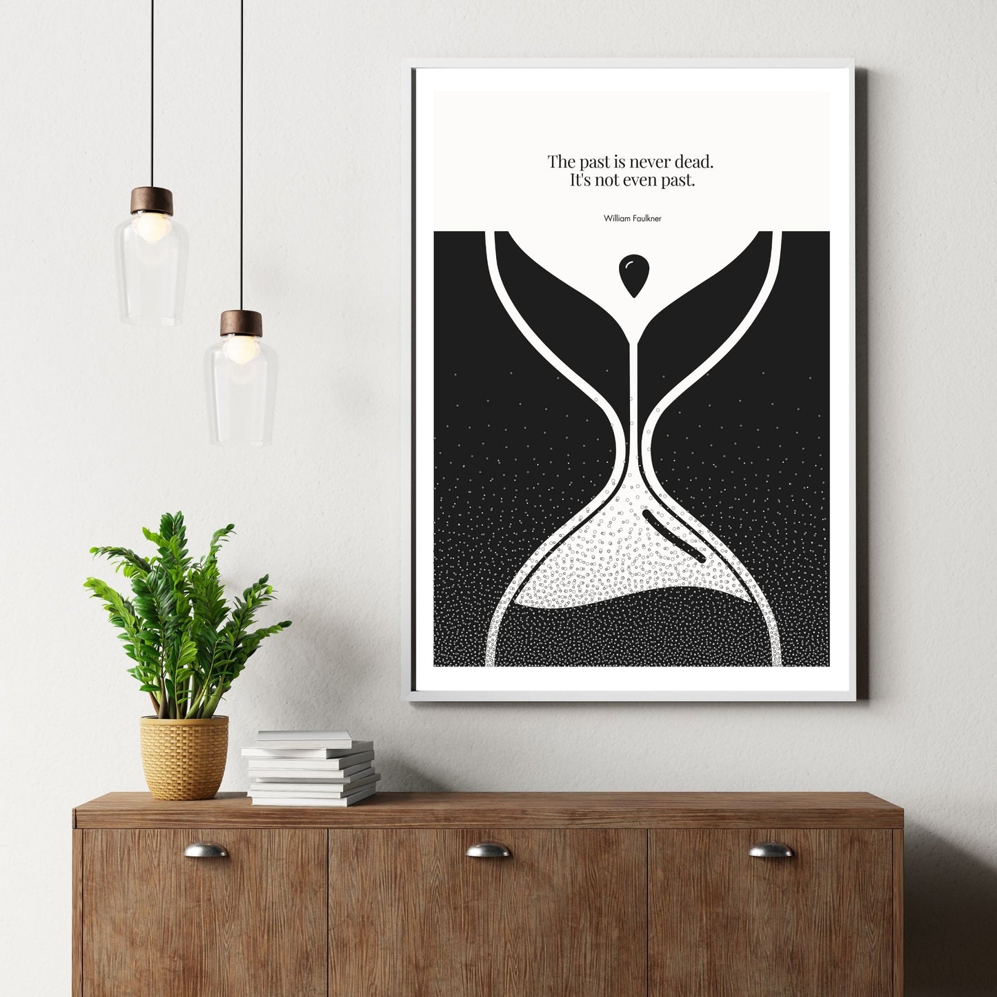 William Faulkner Quote Poster | Minimalist Wall Art