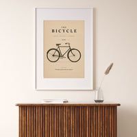 The Bicycle Poster – 1880s Vintage Bicycle Wall Art